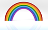 Rainbow-Background | Free Material-Full HD Size: 1,920 x 1,200 pixels