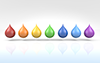 Water Drops-Background | Free Material-Full HD Size: 1,920 x 1,200 pixels