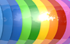 Rainbow color ｜ Gradation ――Background ｜ Free material ――Full HD size: 1,920 × 1,200 pixels