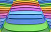 Rainbow color ｜ Gradation ――Background ｜ Free material ――Full HD size: 1,920 × 1,200 pixels