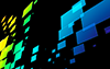 Blue | Rectangle | Gradation --Background | Free material --Full HD size: 1,920 x 1,200 pixels