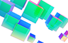 Cube ｜ Solid ｜ Gradient ――Background ｜ Free material ――Full HD size: 1,920 × 1,200 pixels