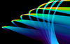 Rainbow color | Carp | Gradation --Background | Free material --Full HD size: 1,920 x 1,200 pixels