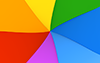 Rainbow color ｜ Gradation ――Background ｜ Free material ――Full HD size: 1,920 × 1,200 pixels