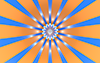 Orange ｜ Cycle ｜ Gradient --Background ｜ Free material --Full HD size: 1,920 × 1,200 pixels
