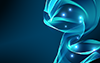 Blue | Pattern | Gradation --Background | Free material --Full HD size: 1,920 x 1,200 pixels