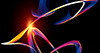 Curve ｜ Line ｜ Red light ――Background ｜ Free material ―― 4K size: 4,096 × 2,160 pixels