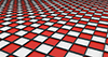 Tile ｜ Mass ｜ Red and White ――Background ｜ Free Material ―― 4K Size: 4,096 × 2,160 pixels
