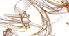 Bent ｜ Curve ｜ Line / Brown --Background ｜ Free Material --4K Size: 4,096 × 2,160 pixels
