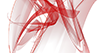 Curve ｜ Curve ｜ Red Line ――Background ｜ Free Material ―― 4K Size: 4,096 × 2,160 pixels