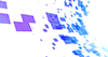 Flow of time ｜ Blue / Purple ――Background ｜ Free material ―― 4K size: 4,096 × 2,160 pixels