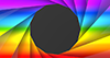 Colorful ｜ Rainbow ｜ Rotation-Hall --Background ｜ Free Material ―― 4K Size: 4,096 × 2,160 pixels