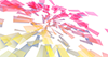 Concentrate | Gather | Fragments-Orange --Background | Free Material-- 4K Size: 4,096 x 2,160 pixels