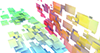 Data Construction ｜ Digital ｜ Information Processing / Infinite --Background ｜ Free Material ―― 4K Size: 4,096 × 2,160 Pixels