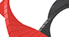 Waviness ｜ Red and Black ｜ Line-Curve ――Background ｜ Free Material ―― 4K Size: 4,096 × 2,160 pixels