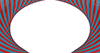 Light blue ｜ Red ｜ Different dimension world ――Background ｜ Free material ―― 4K size: 4,096 × 2,160 pixels