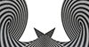 White ｜ Black ｜ Different Dimensional World ――Background ｜ Free Material ―― 4K Size: 4,096 × 2,160 Pixels