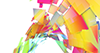 Square | Board | Gradation --Background | Free material-- 4K size: 4,096 x 2,160 pixels