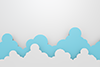 Cloud ｜ Gray ｜ Blue ｜ White --Background ｜ Free material --Image size: 3,000 x 2,000 pixels