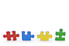 Piece ｜ Jigsaw Puzzle ｜ 4 ｜ Blue --Background ｜ Free Material --Image Size: 3,000 x 2,000 pixels