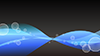 Blue ｜ Black ｜ Wave pattern ――Background ｜ Free material ――Full HD size: 1,920 × 1,080 pixels