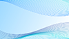Blue | Wave | Gradation --Background | Free material --Full HD size: 1,920 x 1,080 pixels