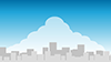 City ｜ Cityscape ――Background ｜ Free material ――Full HD size: 1,920 × 1,080 pixels