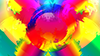 Rainbow ｜ Color ｜ Gradient --Background ｜ Free material --Full HD size: 1,920 × 1,080 pixels