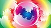 Rainbow ｜ Color ｜ Gradient --Background ｜ Free material --Full HD size: 1,920 × 1,080 pixels
