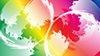 Rainbow ｜ Color ｜ Gradient --Background ｜ Free material --Full HD size: 1,920 × 1,080 pixels