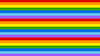 Horizontal ｜ Colorful ｜ Line ――Background ｜ Free material ――Full HD size: 1,920 × 1,080 pixels