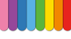 Rainbow ｜ Colorful ｜ Line ――Background ｜ Free material ――Full HD size: 1,920 × 1,080 pixels