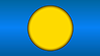 Yellow | Circle-Background | Free Material-Full HD Size: 1,920 x 1,080 pixels