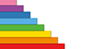 Colorful ｜ Line ｜ Horizontal --Background ｜ Free material --Full HD size: 1,920 x 1,080 pixels