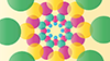 Round ｜ Pattern ｜ Large / Small ――Background ｜ Free material ――Full HD size: 1,920 × 1,080 pixels