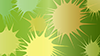 Green ｜ Explosion ｜ Pattern --Background ｜ Free material --Full HD size: 1,920 × 1,080 pixels