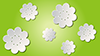 Green ｜ Petals ｜ Pattern ――Background ｜ Free material ――Full HD size: 1,920 × 1,080 pixels