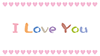 Heart ｜ I love you ｜ Character ――Background ｜ Free material ――Full HD size: 1,920 × 1,080 pixels