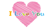 Heart ｜ I love you ｜ Character ――Background ｜ Free material ――Full HD size: 1,920 × 1,080 pixels