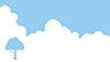Blue ｜ Tree ｜ Clouds --Background ｜ Free Material --Full HD Size: 1,920 × 1,080 pixels
