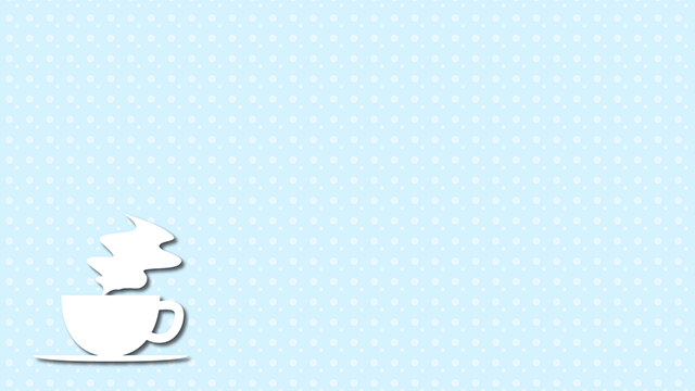 Blue ｜ Coffee ｜ Round pattern --Background / Photo / Wallpaper / Desktop picture / Free background --Full HD size: 1,920 × 1,080 pixels
