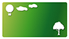 Tree ｜ Balloon ｜ Cloud --Background ｜ Free material --Full HD size: 1,920 × 1,080 pixels