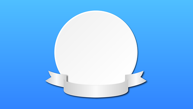 Blue ｜ Circle ｜ Ribbon --Background / Photo / Wallpaper / Desktop picture / Free background --Full HD size: 1,920 × 1,080 pixels