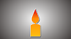 Candle ｜ Illuminate ――Background ｜ Free material ――Full HD size: 1,920 × 1,080 pixels