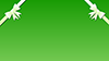 Green ｜ Ribbon ――Background ｜ Free material ――Full HD size: 1,920 × 1,080 pixels