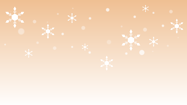Orange ｜ Snow ｜ Crystal --Background / Photo / Wallpaper / Desktop picture / Free background --Full HD size: 1,920 × 1,080 pixels