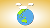 Yellow | Earth-Background | Free Material-Full HD Size: 1,920 x 1,080 pixels