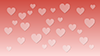 Red ｜ Heart mark ｜ Gradation --Background ｜ Free material --Full HD size: 1,920 × 1,080 pixels