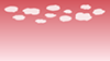 Cloud ｜ Gradient ――Background ｜ Free material ――Full HD size: 1,920 × 1,080 pixels